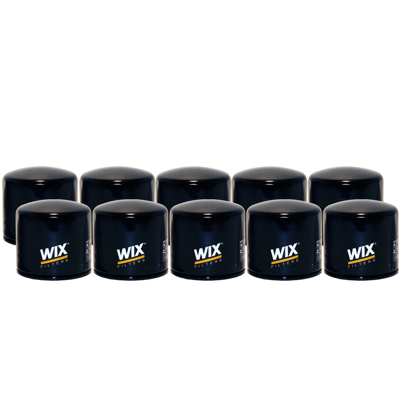 Set of 10 Engine Oil Filters for Chevy, Dodge, Ford, Geo, GMC, Honda, Kia