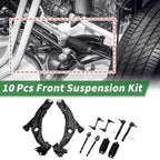 10X Front Lower Control Arms for Ford Edge (2007–2014) K620486/K620487