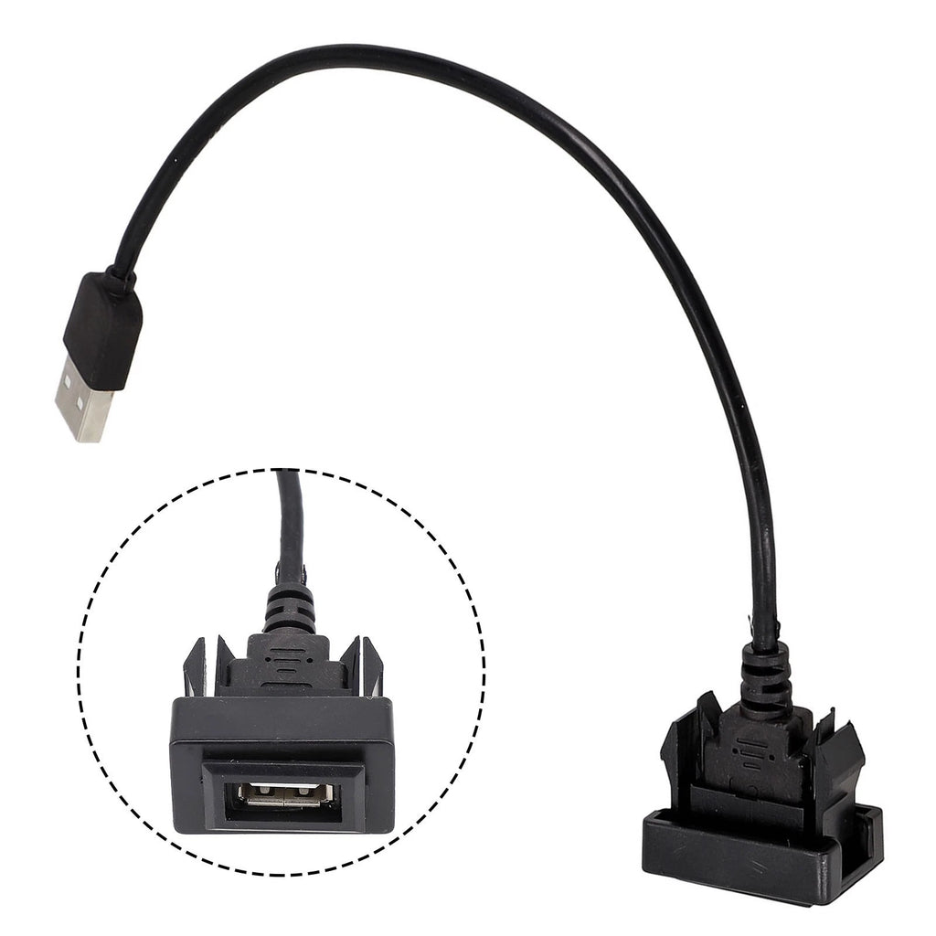 USB Dash Flush Mount Adapter for Toyota Car