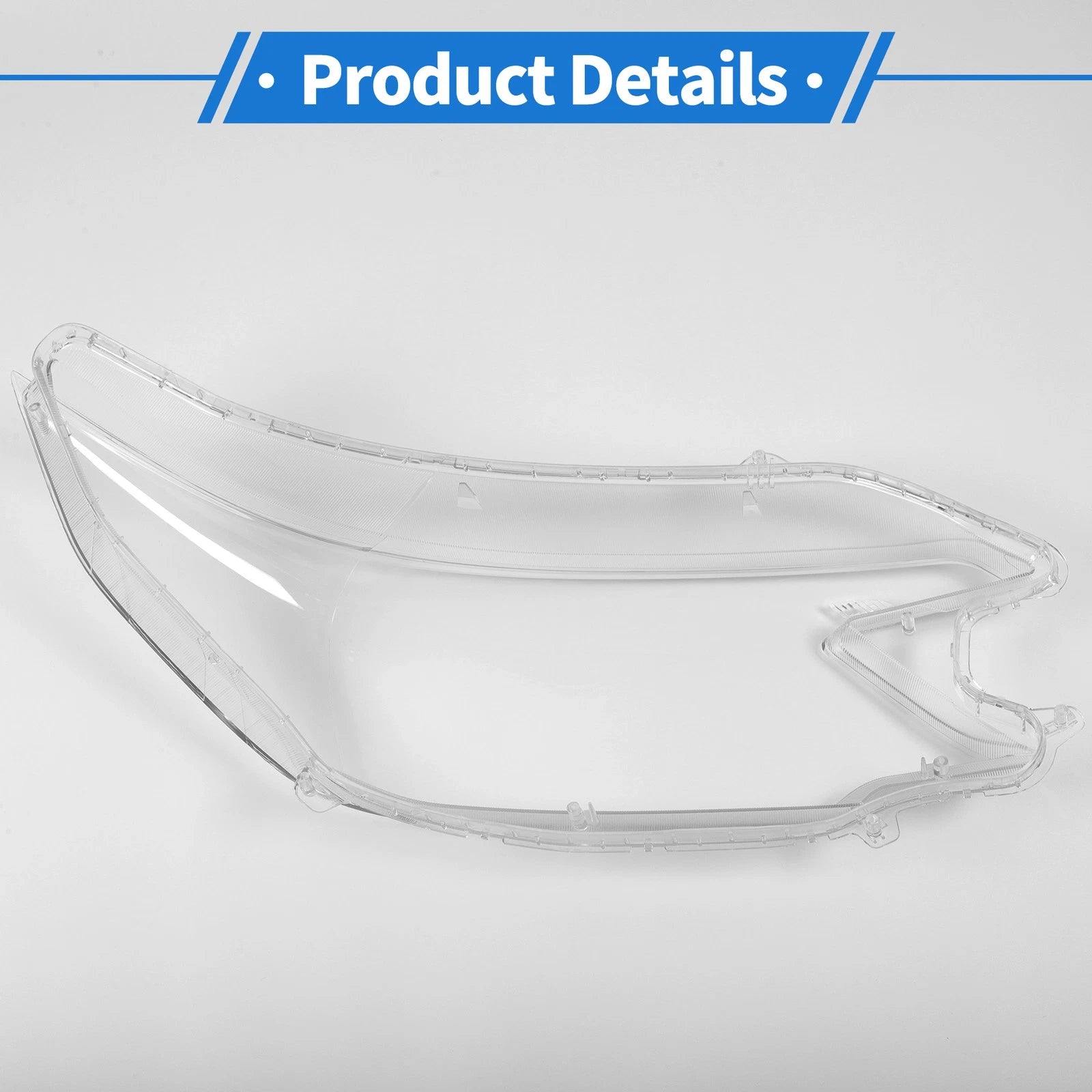 Headlight Lens Cover for Honda CR-V (2012–2014) PC Clear