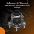 Rear 5 Bolt Wheel Bearing Hub for Nissan Sentra (2013–2019) 432029AM0A Non-ABS FWD