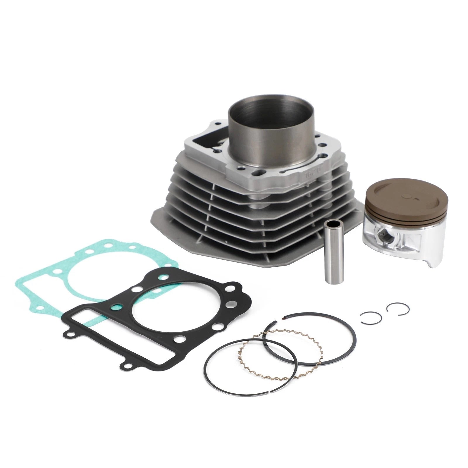 Engine Cylinder Barrel Piston Gasket Kit for Kawasaki Prairie 300 (1999–2002)