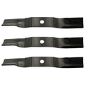 Set of 3 Mower Blades for Kubota (K5619-34350, K446)