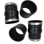 Exhaust Hose Bellows for OMC Volvo Penta 4.3 5.0 5.7 (Upper Lower Rubber)