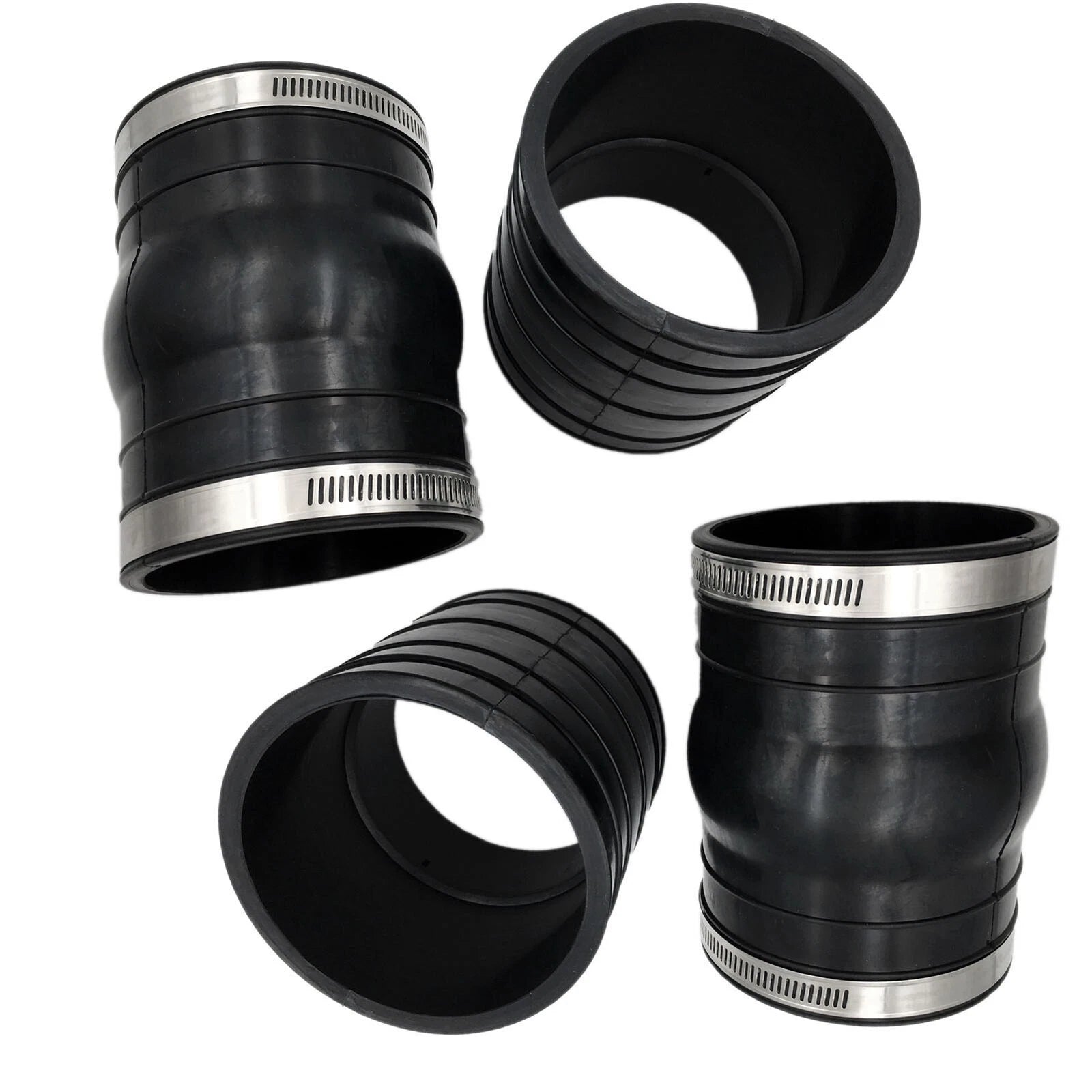 Exhaust Hose Bellows for OMC Volvo Penta 4.3 5.0 5.7 (Upper Lower Rubber)
