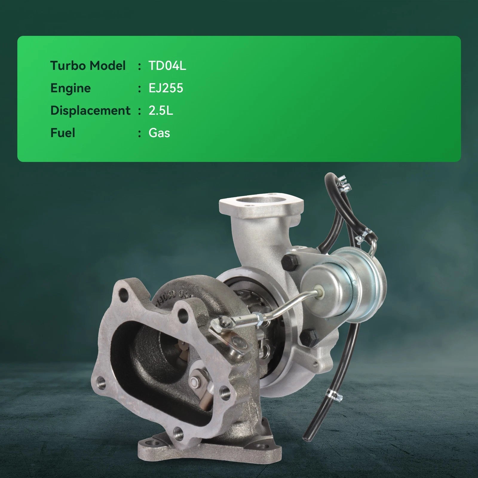 TD04 Turbocharger for Subaru Impreza 2.5L Turbo (2009–2010)