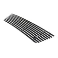 Upper Black Wide Rivet Billet Grille Insert for Ford Econoline Van (1992–2007)
