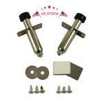 Set of 2 Stainless Chrome Door Poppers for Hot Rod (Year Range)
