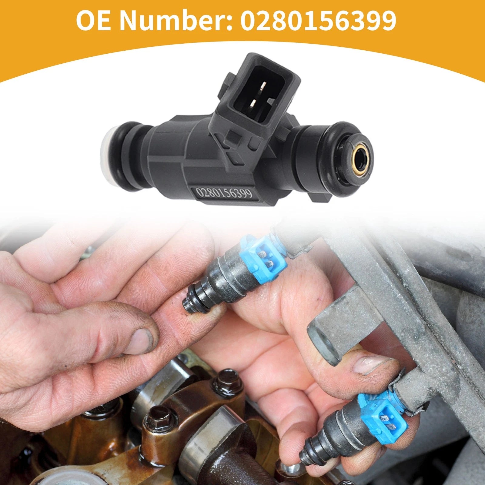 1 Pc Fuel Injector No.0280156399 for Volkswagen Fox Golf 