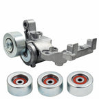 Drive Belt Tensioner & 3 Pulley for Toyota Tacoma 4Runner (2005–2015)