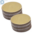 100 Pack Sanding Discs 5" 120 Grit Hook Loop Pads