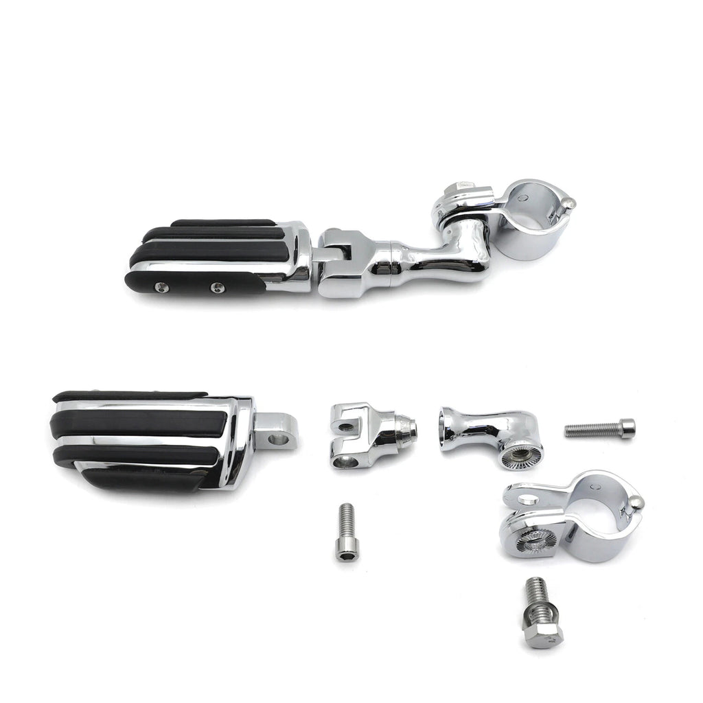 Adjustable Lightning Foot Pegs for Honda GoldWing VTX1300 Shadow Valkyrie (2001–2008)
