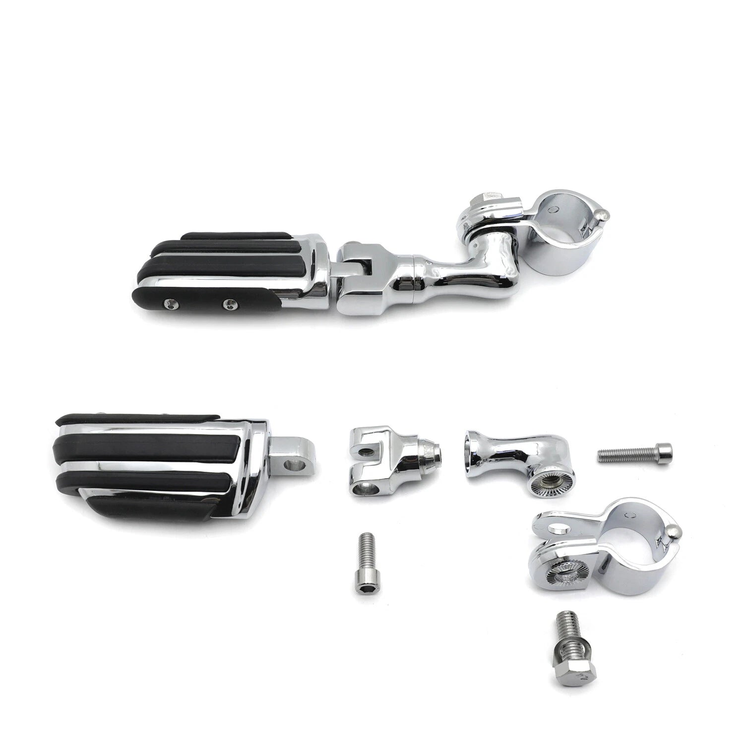 Adjustable Lightning Foot Pegs for Honda GoldWing VTX1300 Shadow Valkyrie (2001–2008)