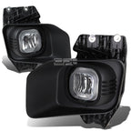 2X Clear Lens Fog Light Lamp Set for Ford F250-F550 (2011–2016) + Wiring + Bezel