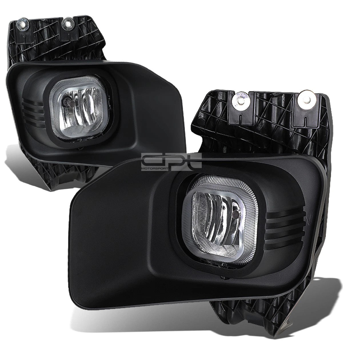 2X Clear Lens Fog Light Lamp Set for Ford F250-F550 (2011–2016) + Wiring + Bezel