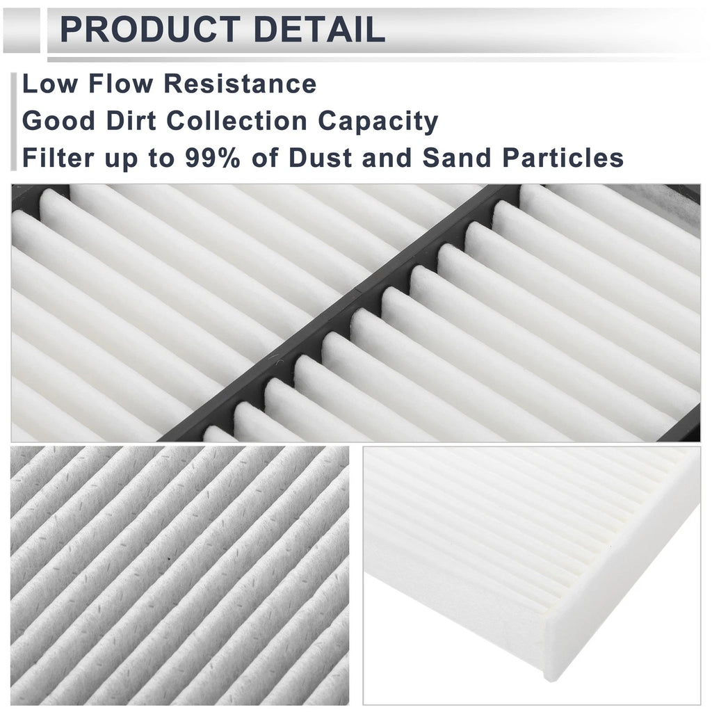 Engine Cabin Air Filter Combo No. 97133F2000 for Kia Forte (2019–2024)