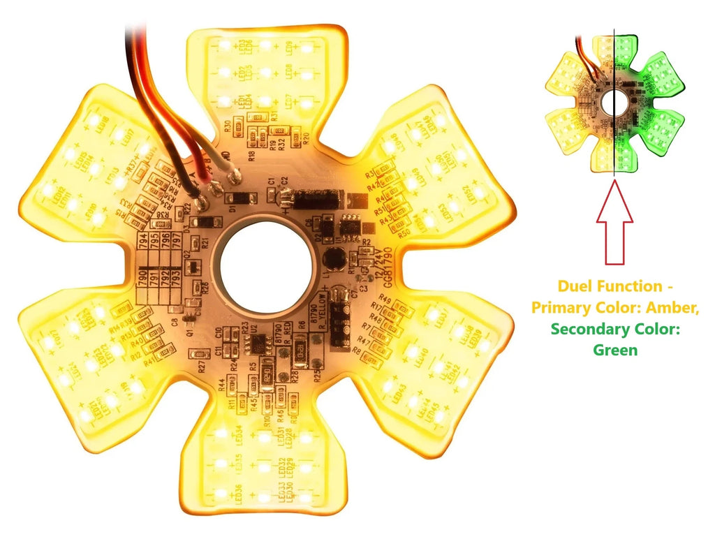 Dual Function LED Air Cleaner Light for Peterbilt Kenworth (2010–2025)