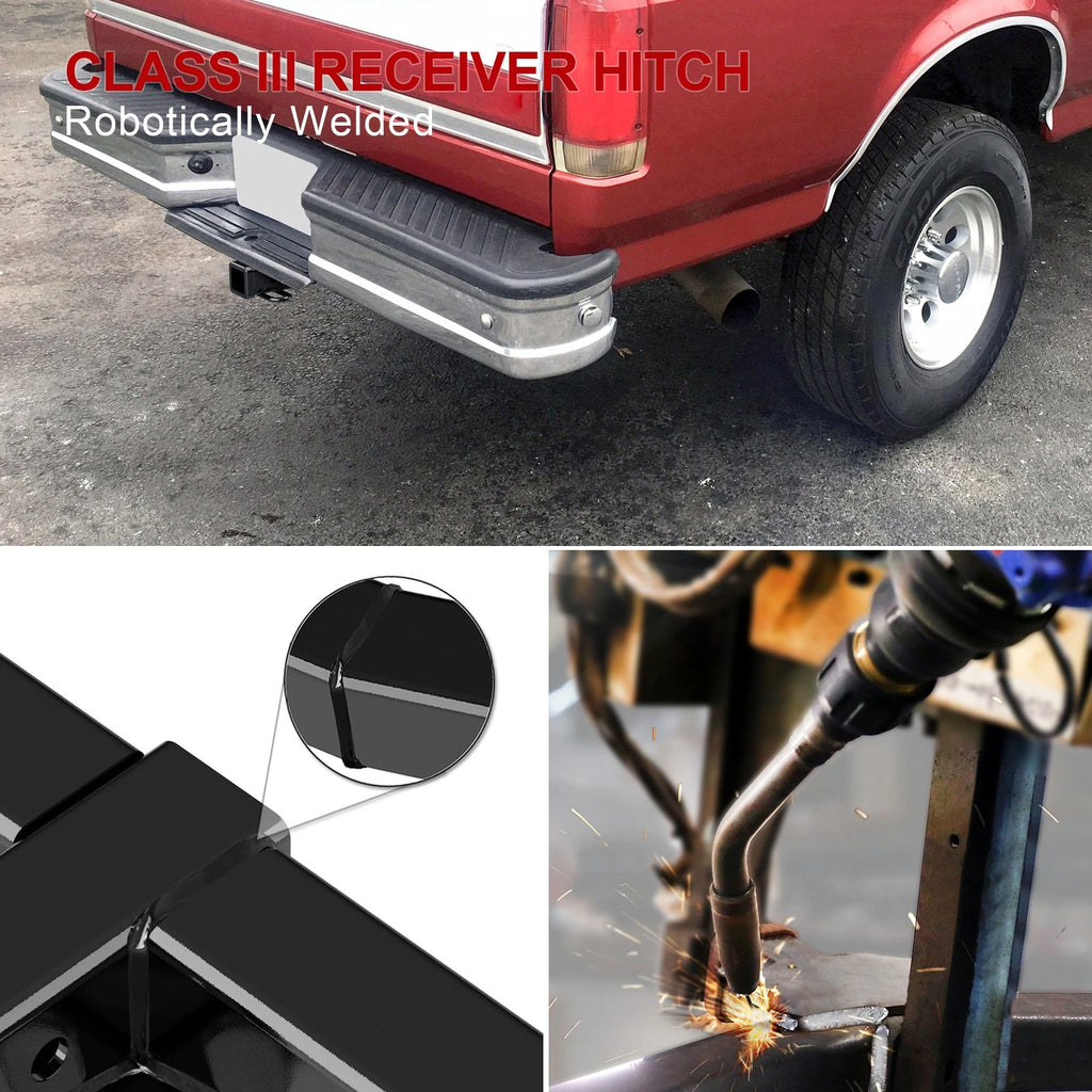 2 Inch Trailer Hitch Receiver for Dodge D150 D250 D350 (1981-1993)