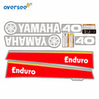 Sticker Kit for Yamaha 40HP 2T Outboard (Anti-UV, Not Fade)
