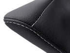 Door Panel Insert Cards Leather for Toyota Sienna (2011–2020) White Stitch