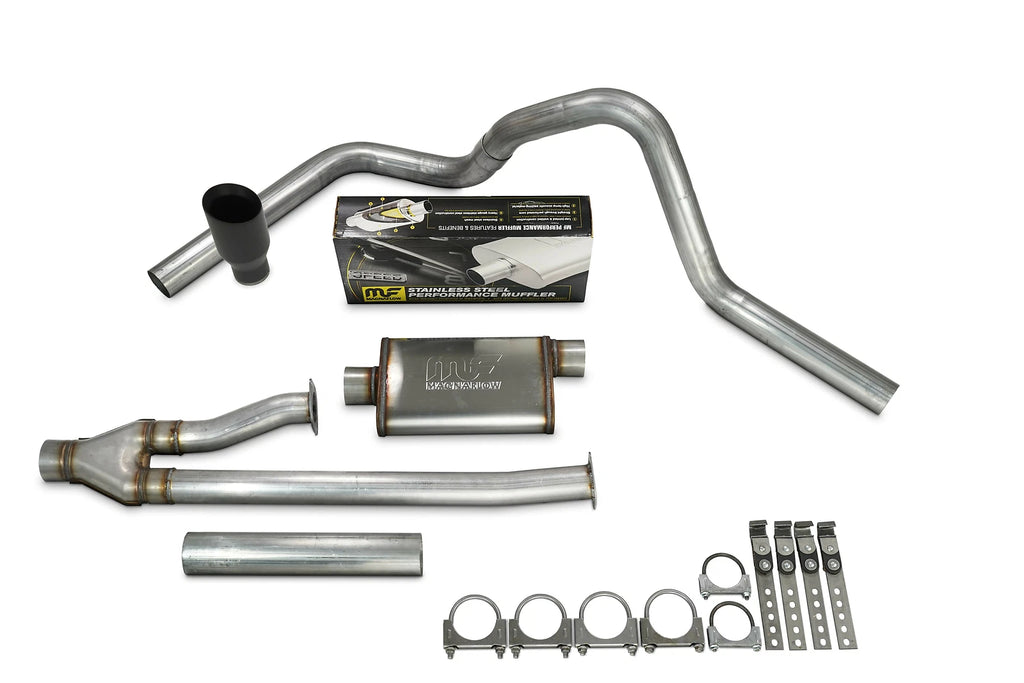 3" Single Exhaust Kit for Toyota Tundra (2009–2013) Magnaflow Side/C BDW