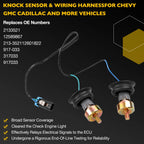 Dual Knock Sensors Kit for Chevy Tahoe Suburban GMC (1999–2007) 213-3521