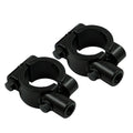 25MM M10 Black Motorcycle Handlebar Mirror Mount Clamp Adaptor