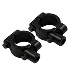 25MM M10 Black Motorcycle Handlebar Mirror Mount Clamp Adaptor