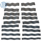 Set of 9 Wavy Steel Parallels for Precision Machining
