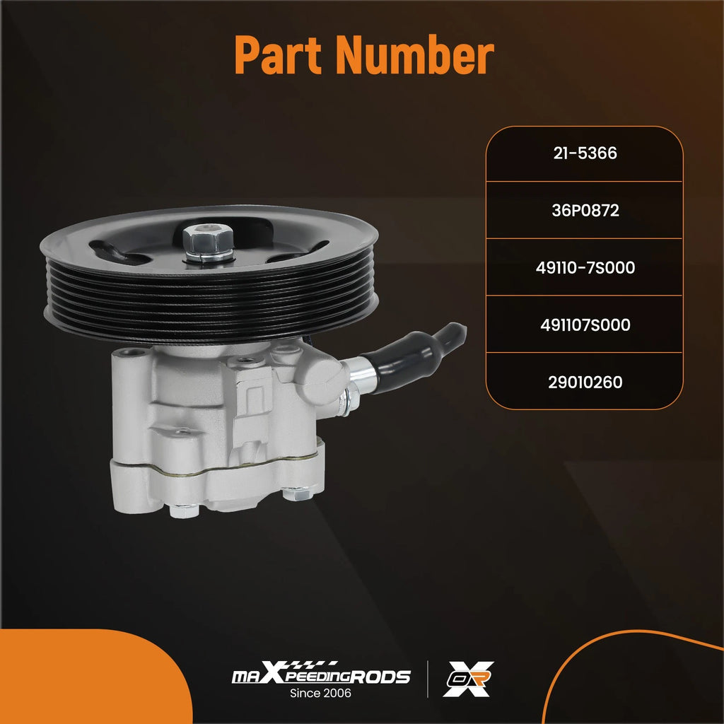Power Steering Pump for Infiniti QX56 Nissan Titan Armada (2004–2011)