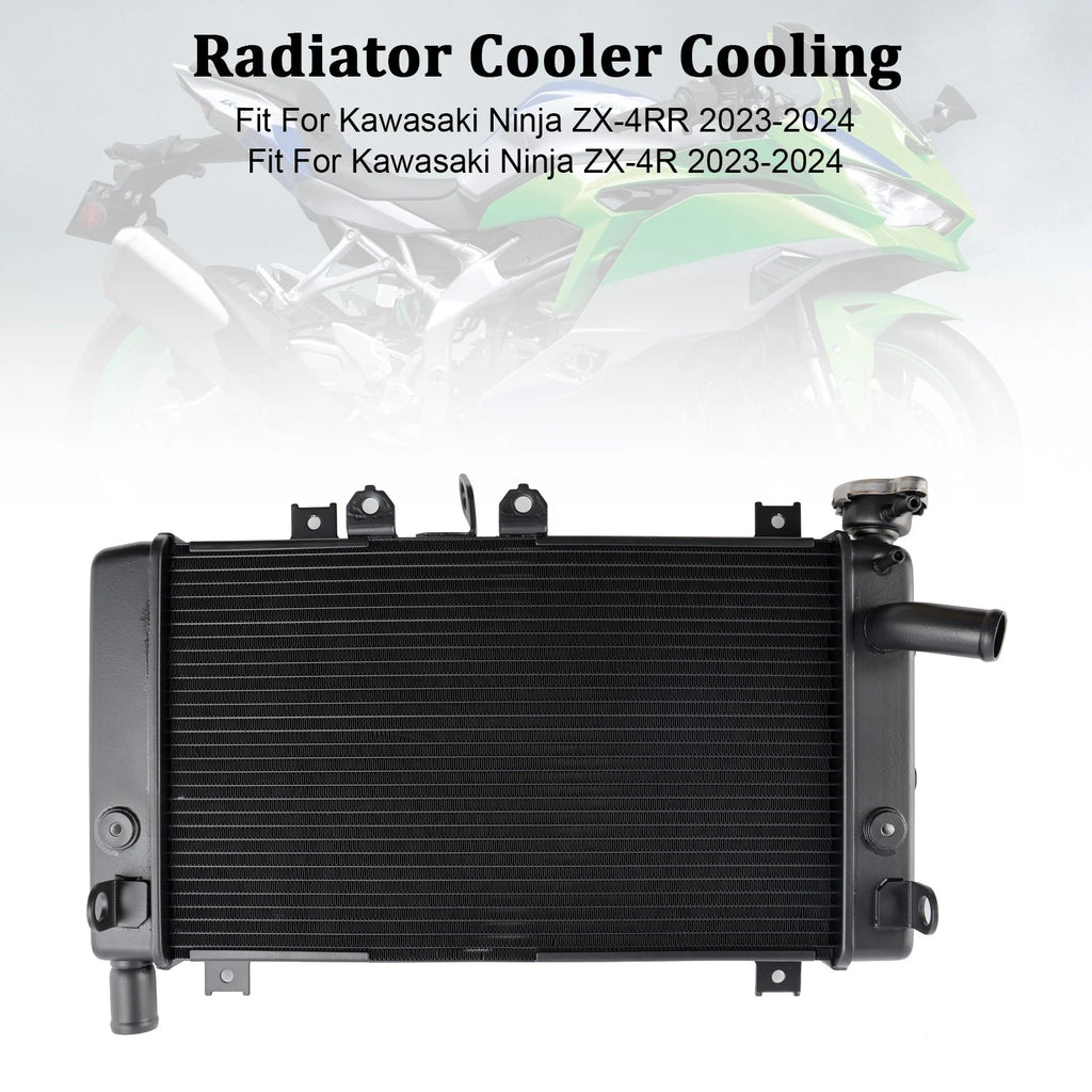 Radiator Cooling Engine Cooler for Kawasaki ZX-4R ZX-4RR (2023–2024)