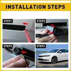Front Amber LED Smoked Side Marker Lamp Pair for Chrysler 200 (2015–2017)