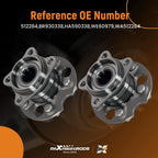 Rear Wheel Bearing Hub for Lexus RX350/RX400h (2006–2009) 0516231 AWD