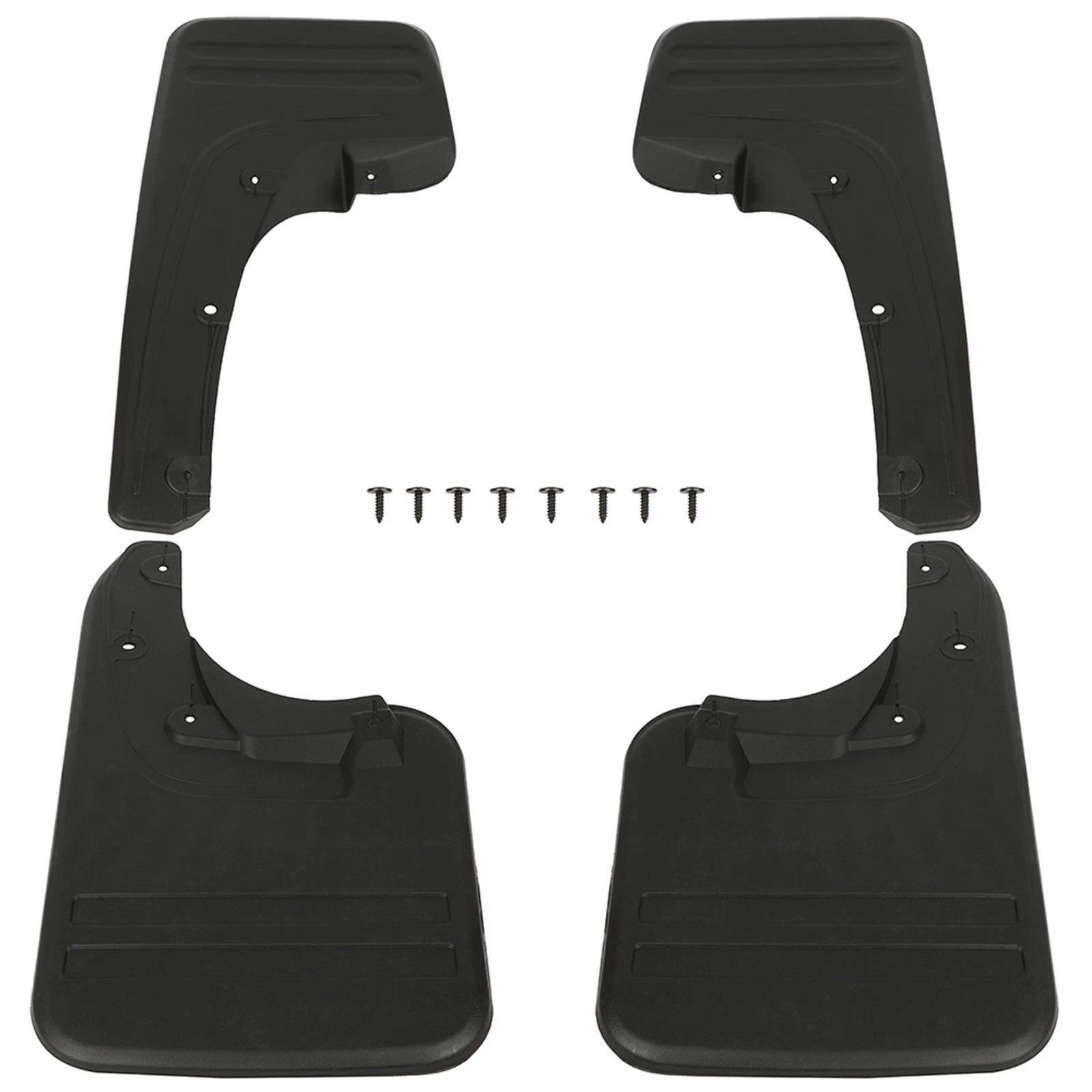 Set of 4 Mud Flaps Splash Guards for Toyota Hilux Vigo (2010–2014)