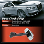 Rear Right Door Check Strap for Kia Spectra (2003–2009) No.794902F000