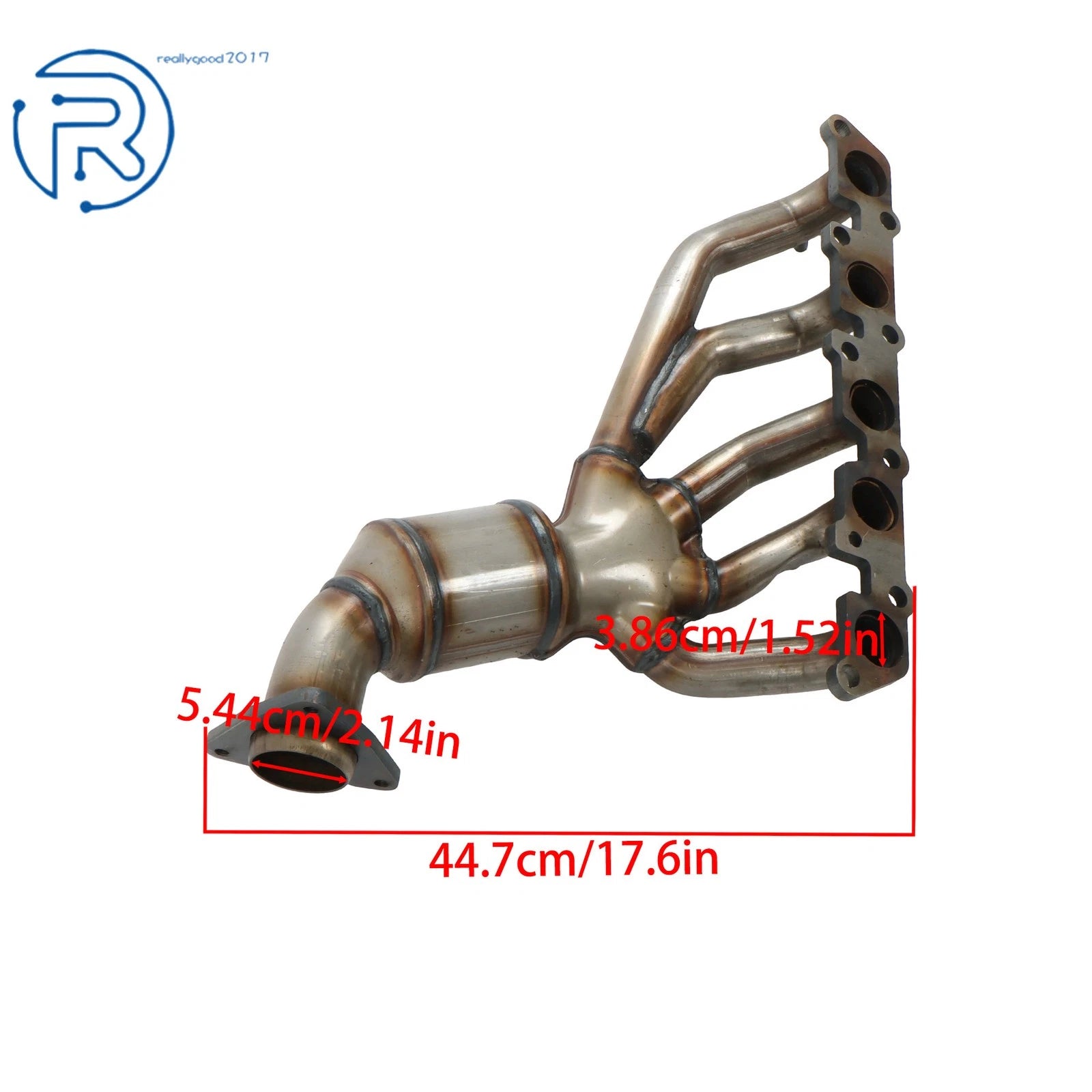 Front Catalytic Converter for Chevy Colorado GMC Canyon Hummer H3 (2004–2006)