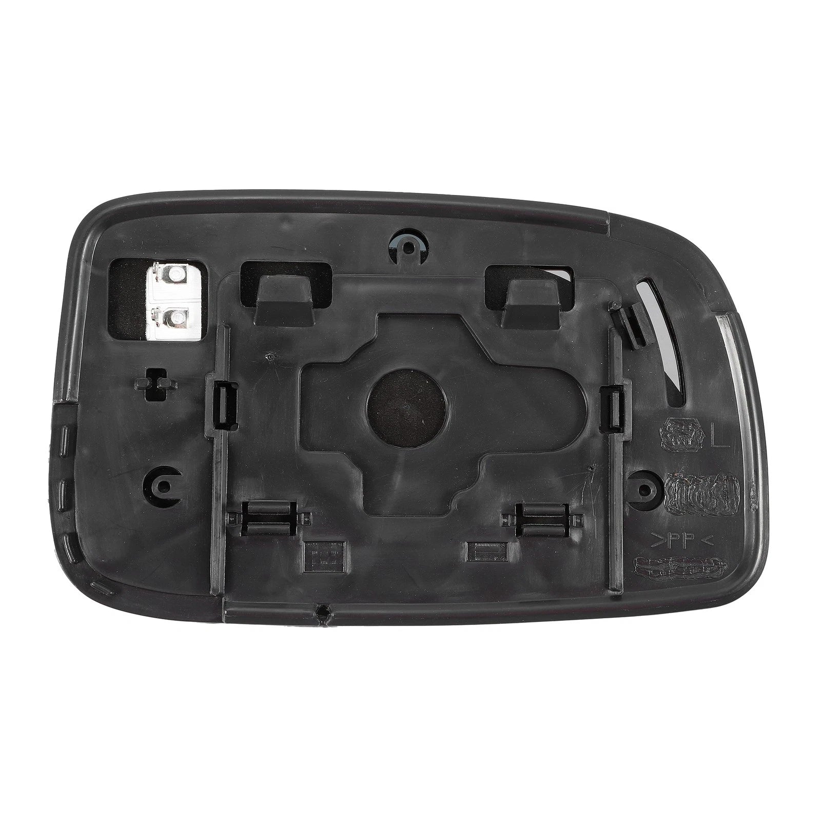 Heated Left Side Rearview Mirror Glass with Backing Plate for Toyota Prius (2010–2015)