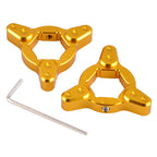 Front Fork Pre-load Adjusters 22mm for Honda VTR1000 (2000–2005), NC35 RC45 (1994–1999)
