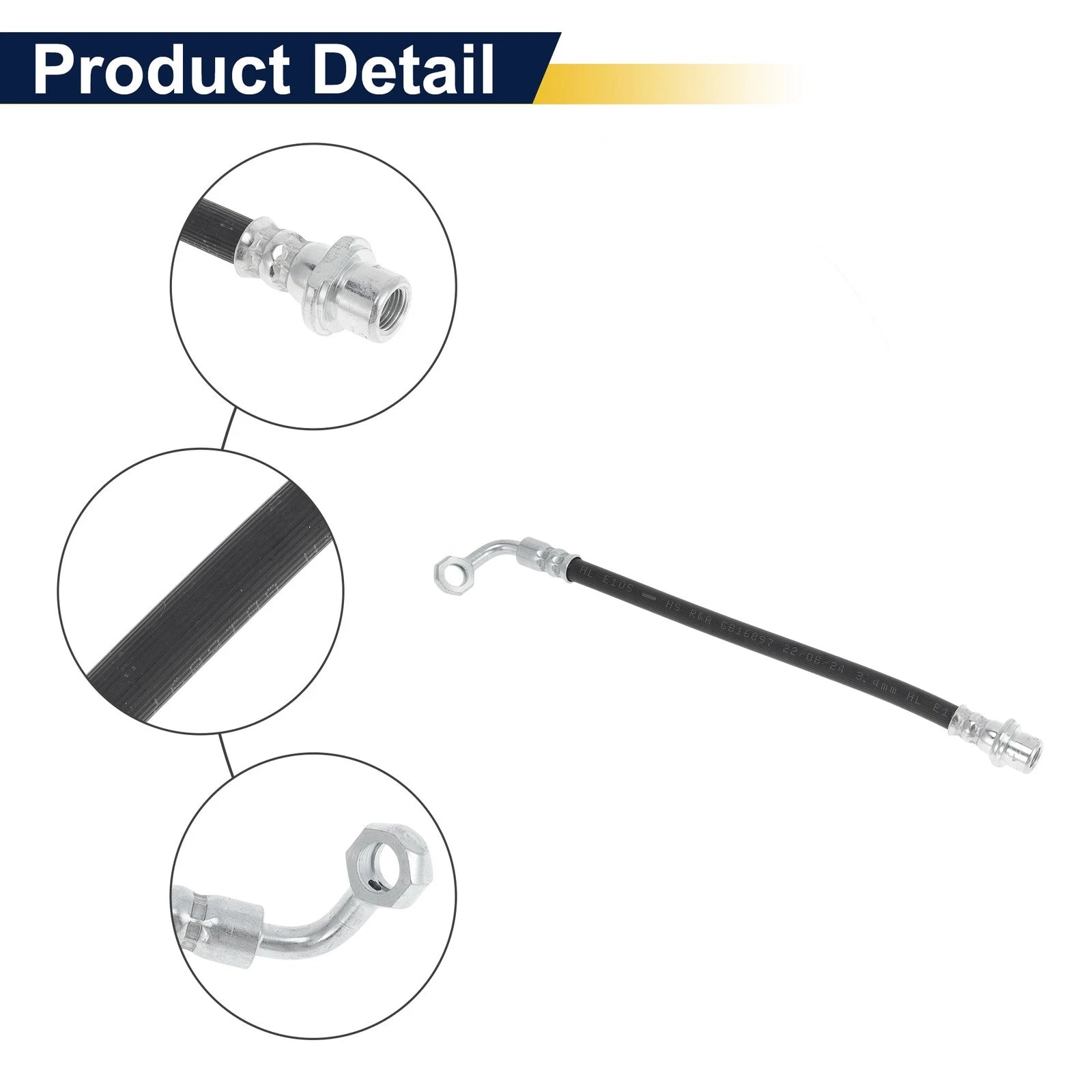 Rear Right Brake Hose for Toyota 4Runner (2010–2018) No. 90947-02G15