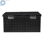 Black Aluminum Tool Box for Truck Trailer Storage (20" x 12" x 9.5")