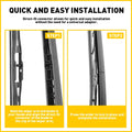 Rear Window Wiper Arm & Blade Set for Audi Q7 (2007–2015) 4L0955425 K