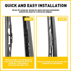 Rear Window Wiper Arm & Blade Set for Audi Q7 (2007–2015) 4L0955425 K