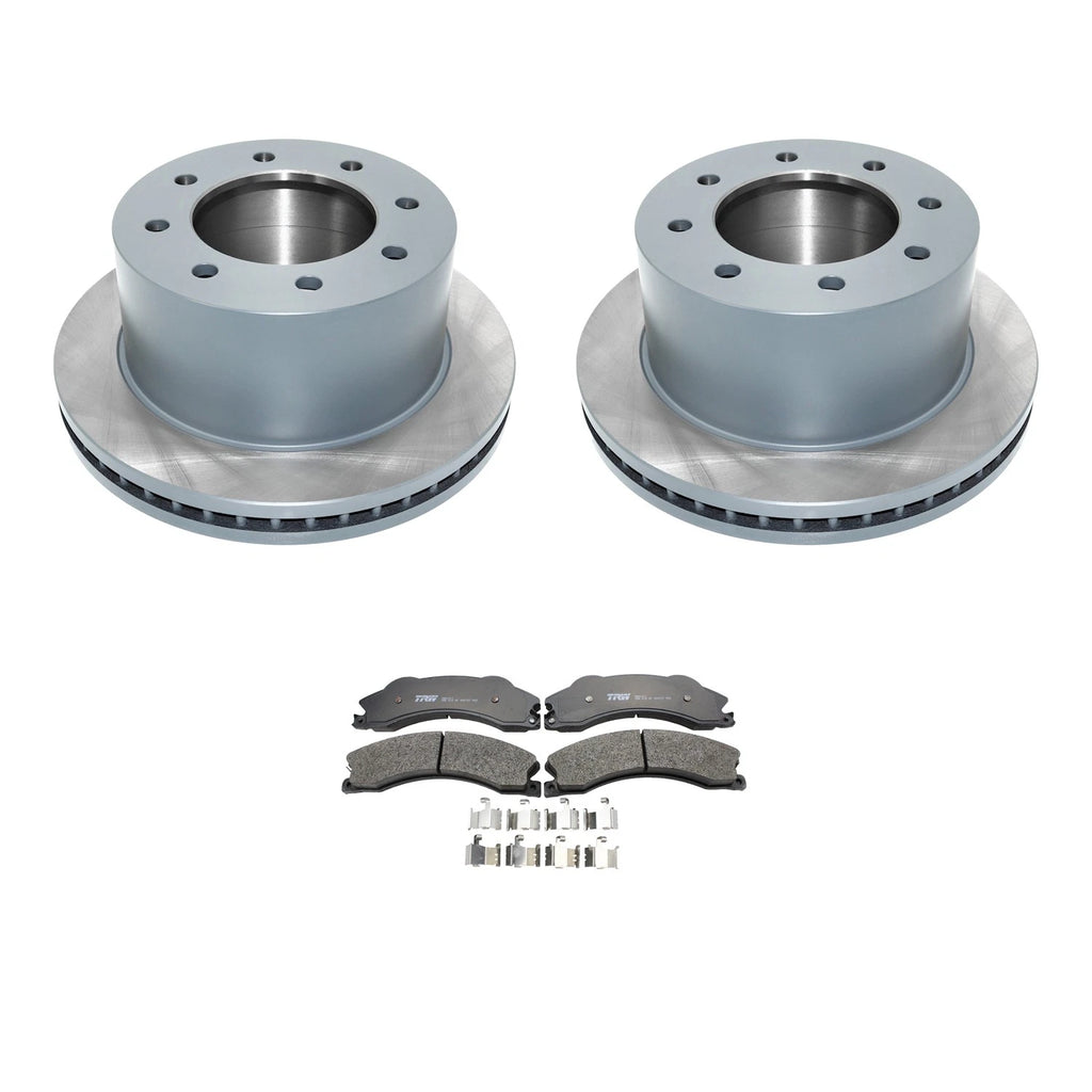 DuraGo Rear Rotors & Metallic Disc Brake Pads Kit for Sierra 3500 HD (2011–2019)