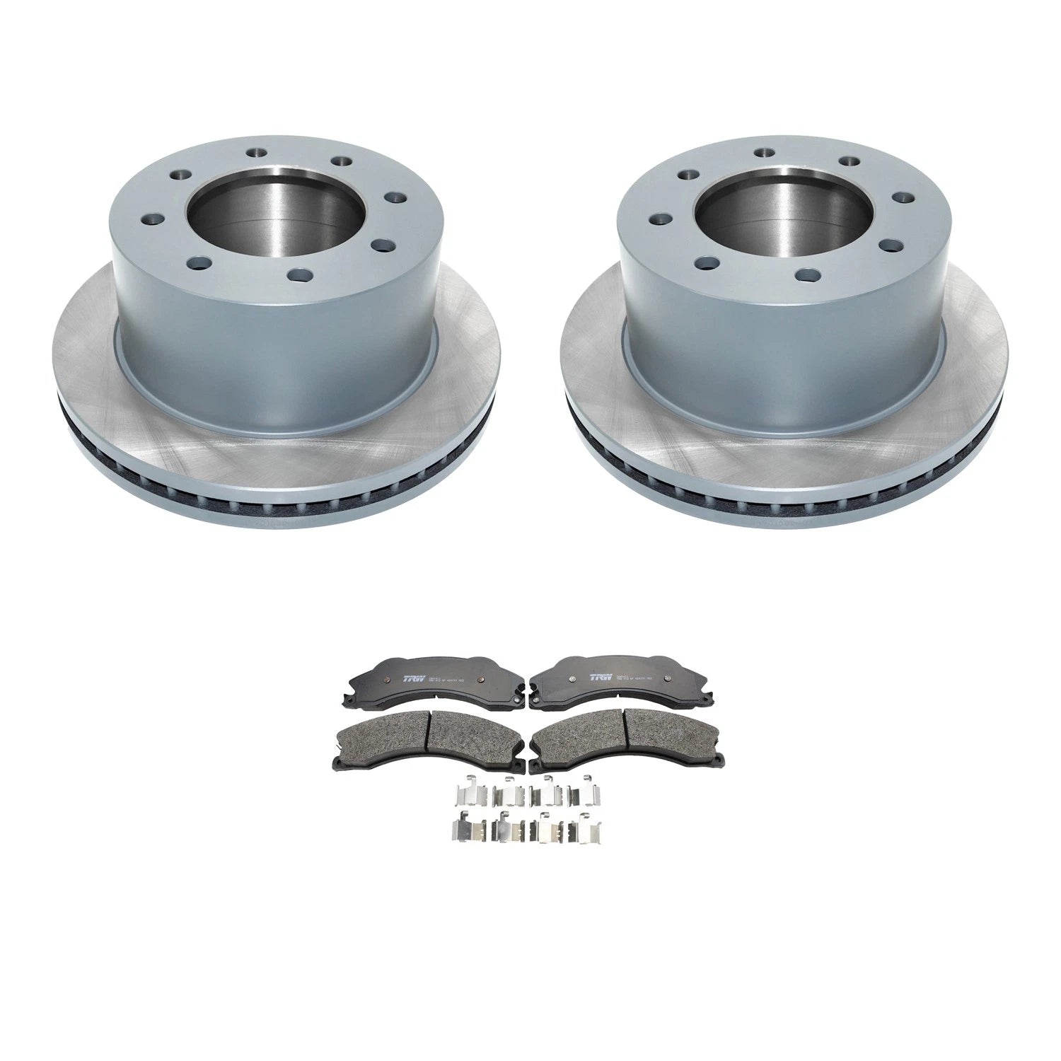 DuraGo Rear Rotors & Metallic Disc Brake Pads Kit for Sierra 3500 HD (2011–2019)