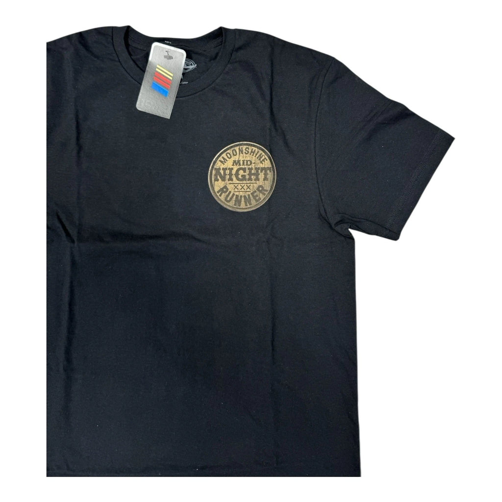 NASCAR T-Shirt Black Midnight Runner for Fans (2000–2024)