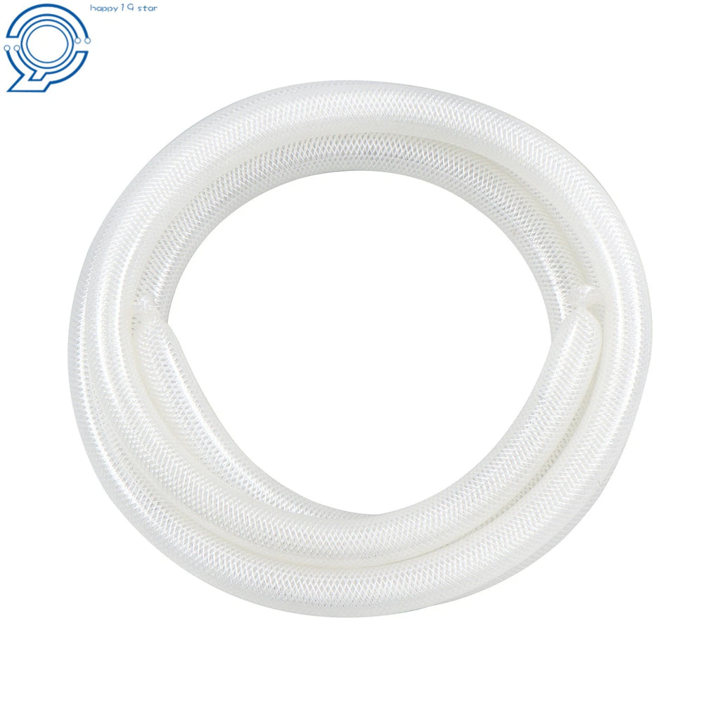 Reinforced Clear PVC Hose 1" ID x 1-1/4" OD 10ft High Pressure Flexible