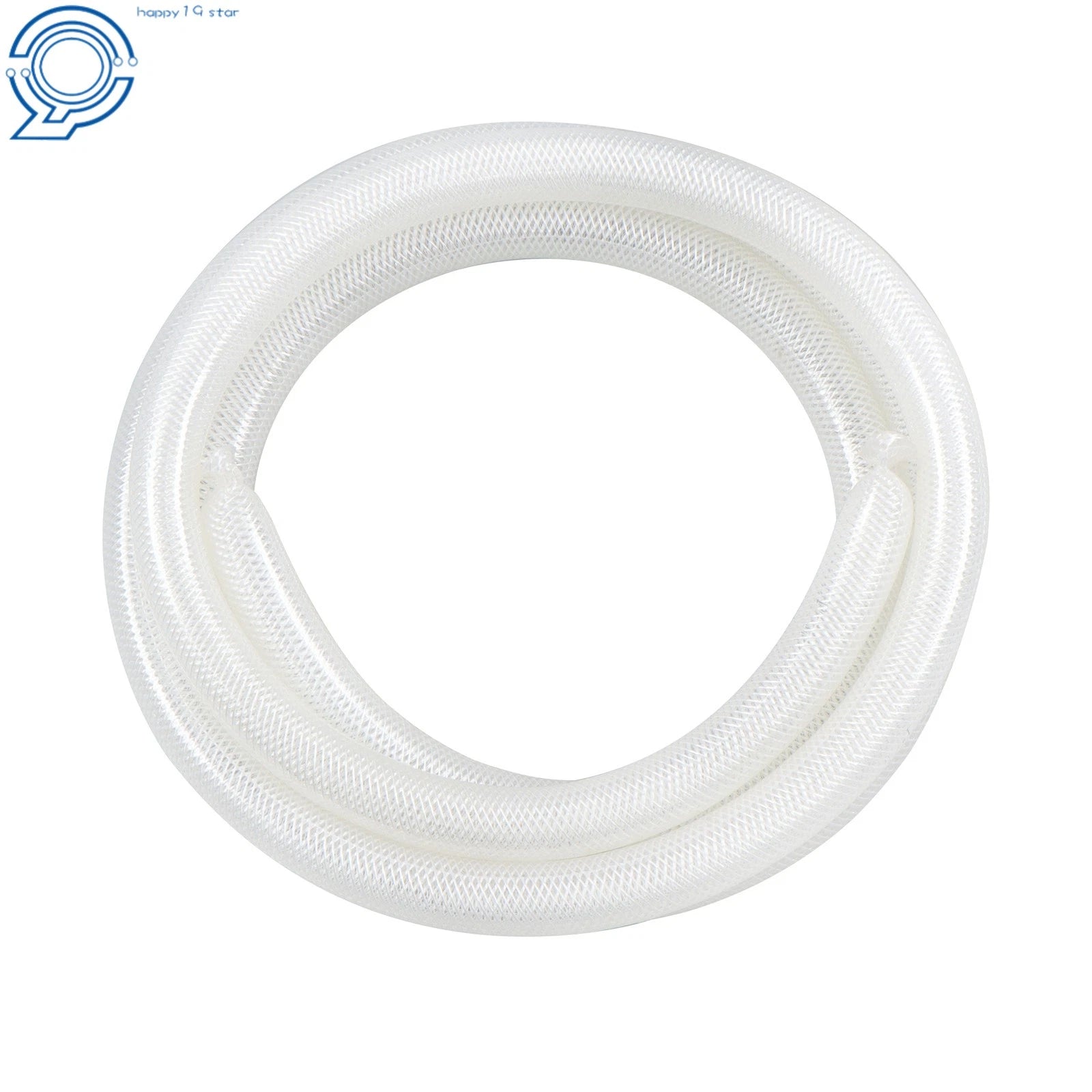 Reinforced Clear PVC Hose 1" ID x 1-1/4" OD 10ft High Pressure Flexible