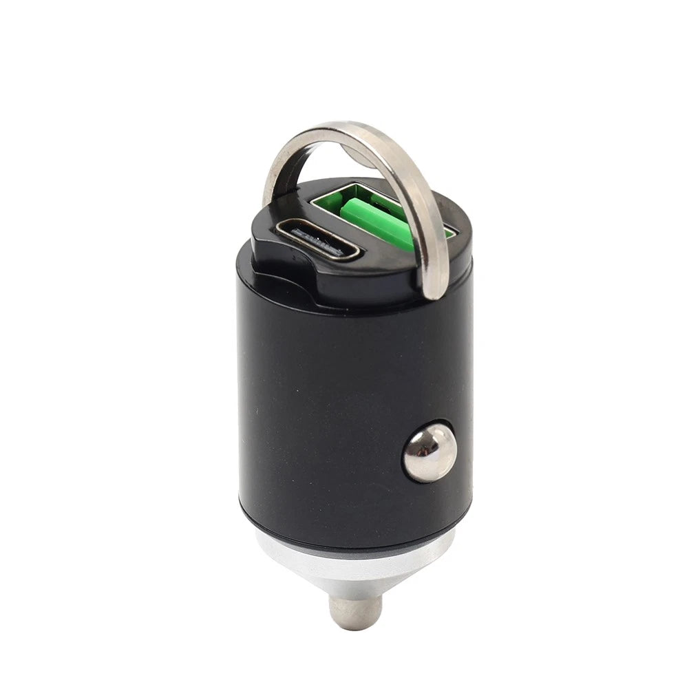 2X USB Type C Charger Socket Adapter for Universal Cars
