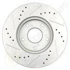 Front Rear Brake Disc Rotors & Ceramic Pads for Honda Accord (1998–2002)