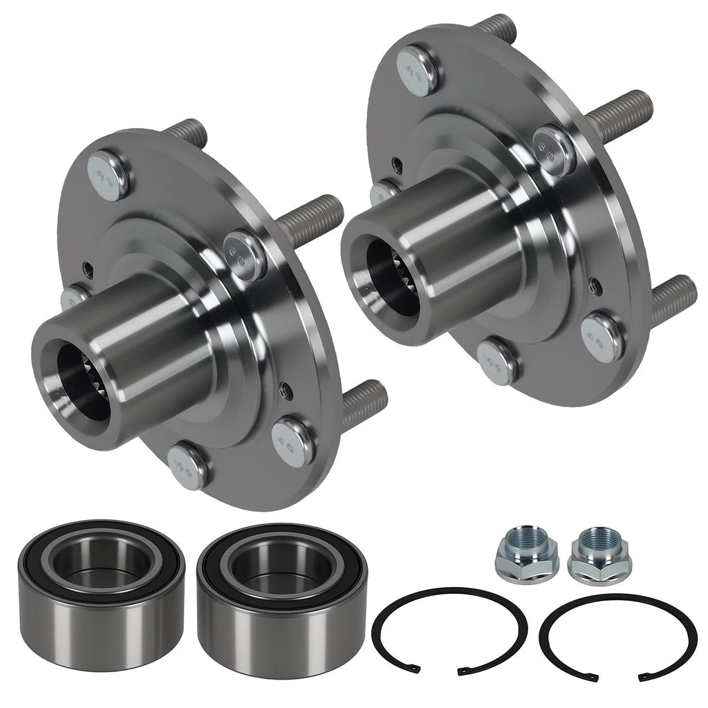 Set of 2 Wheel Hub Bearing Assemblies for Honda Accord (2003–2007)